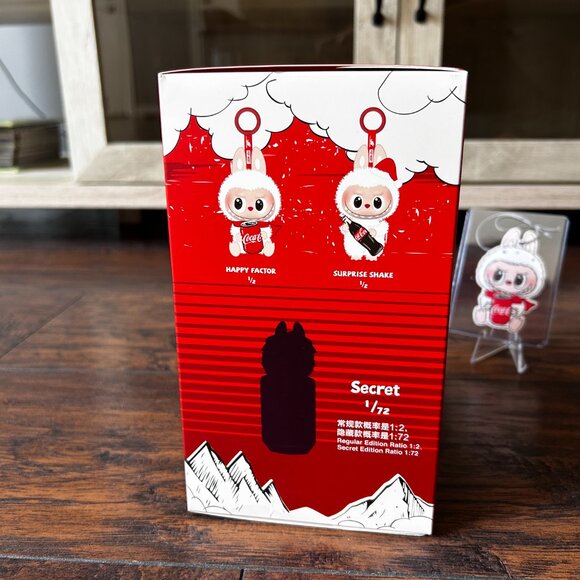 HAPPY FACTOR- The Monsters Coca-Cola- Labubu AUTHENTIC - Picture 3 of 6